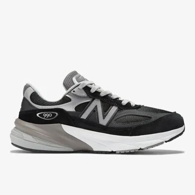 New Balance Mesh Upper Sneakers Contrast Midsole In Black