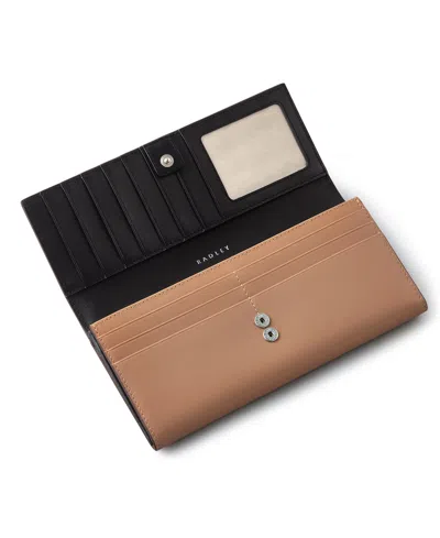Radley London Dna Protect Flap Over Wallet In Brown