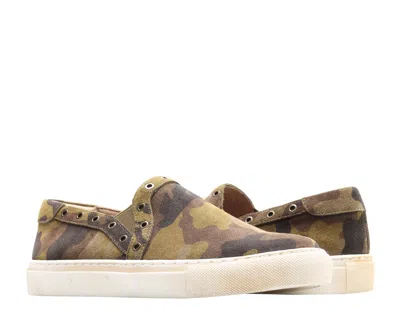 Chocolat Blu Noella Military Suede Women's Slip-on Sneaker