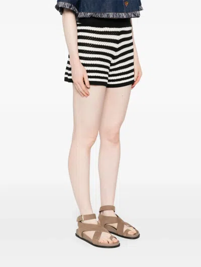 Mc2 Saint Barth Yvette Shorts In Black