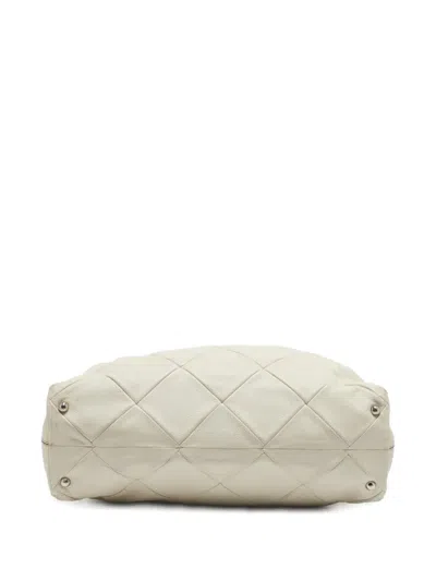 Pre-owned Tod's Vintage Quilted Leather Tote Bag