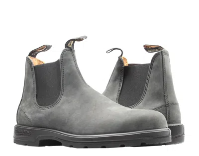 Blundstone 587 Classic Chelsea Boots Rustic Black Pull-on Adult Bl587