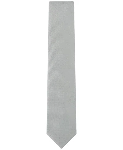 Calvin Klein Men's Reston Stripe Tie In Gray