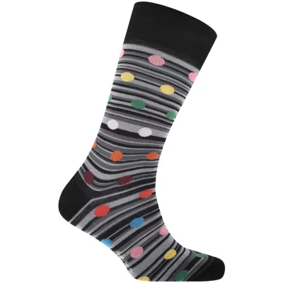 Paul Smith 3 Pack Socks Black In Black