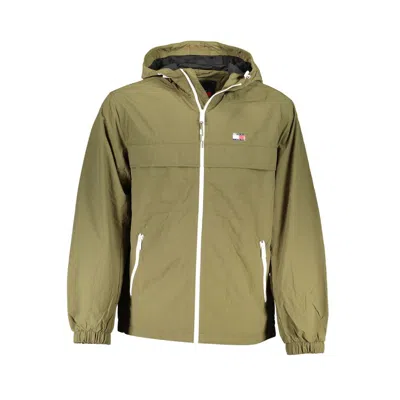 Tommy Hilfiger Green Polyamide Jacket In Green