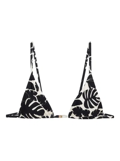 Anine Bing Bellamy Bikini Top In Black