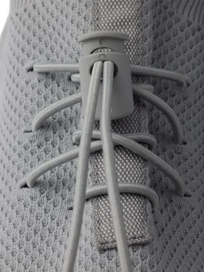 Prada Prax Stretch Knit Sneakers In Gray