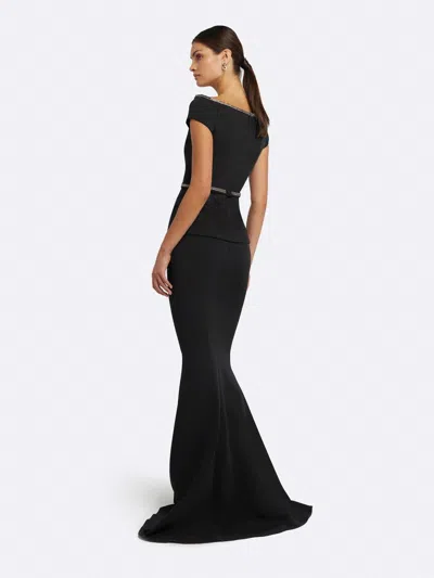 Safiyaa Gayeta Skirt In Black