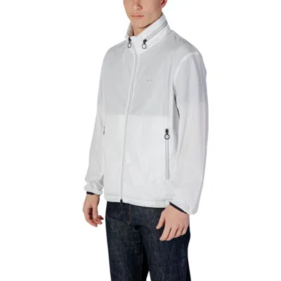 Armani Exchange White Polyester Jacket