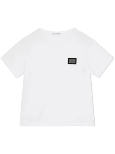 Dolce & Gabbana Cotton T-shirt In White