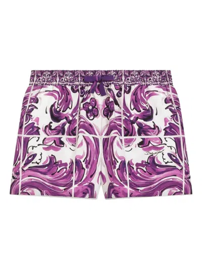 Dolce & Gabbana Majolica-print Shorts