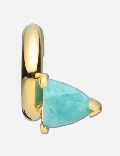 Suot Studio Half Cut Amazonite Ear Cuff