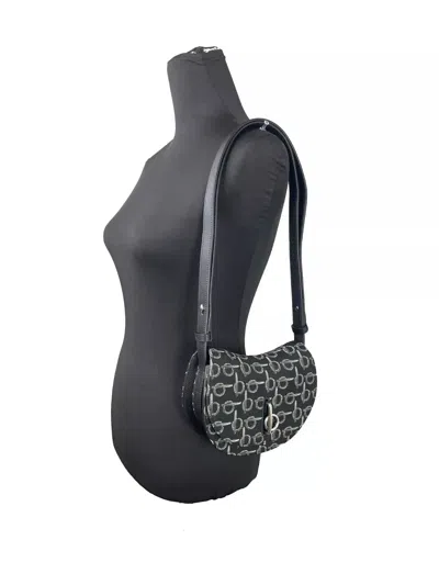 Burberry Mini Rocking Horse Crossbody Bag Purse Women's Black