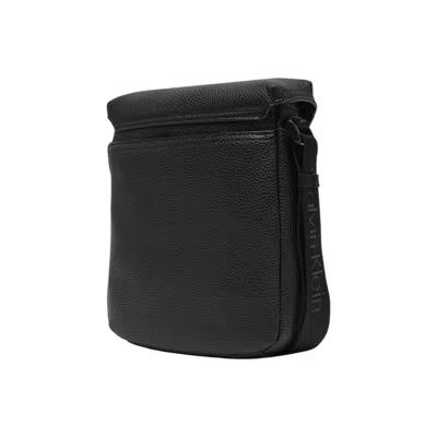 Calvin Klein Black Polyethylene Messenger Men's Bag