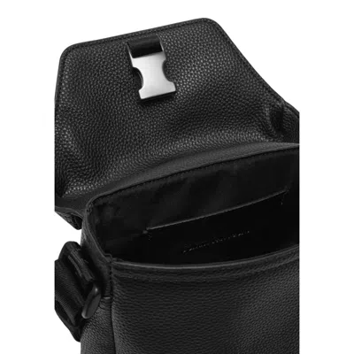 Calvin Klein Black Polyethylene Messenger Men's Bag