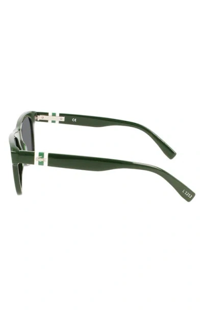 Lacoste 52mm Modified Rectangular Sunglasses