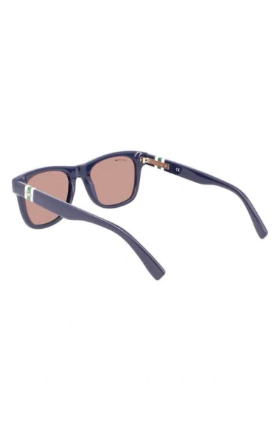 Lacoste 52mm Modified Rectangular Sunglasses