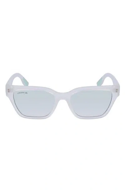 Lacoste 53mm Rectangular Sunglasses