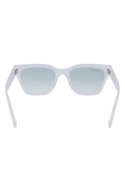 Lacoste 53mm Rectangular Sunglasses
