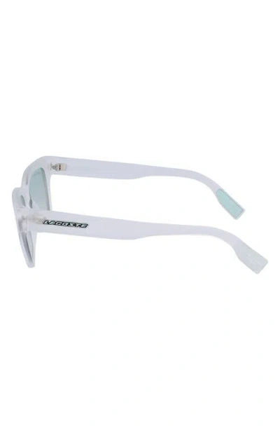 Lacoste 53mm Rectangular Sunglasses