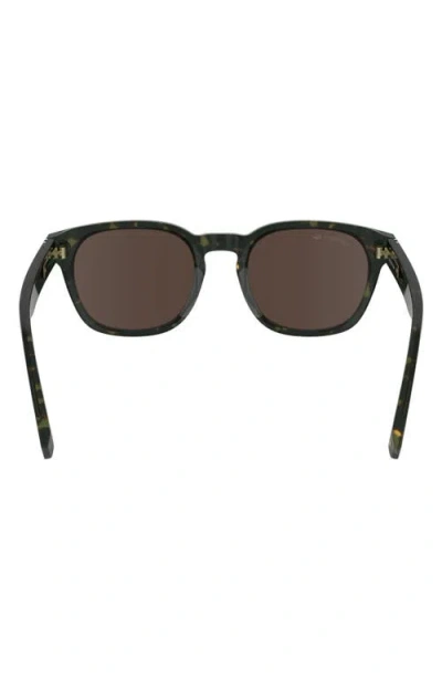 Lacoste Premium Heritage 49mm Rectangular Sunglasses