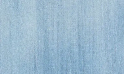 Bella Dahl Washed Chambray Short Sleeve Button-up Shirt In Blue