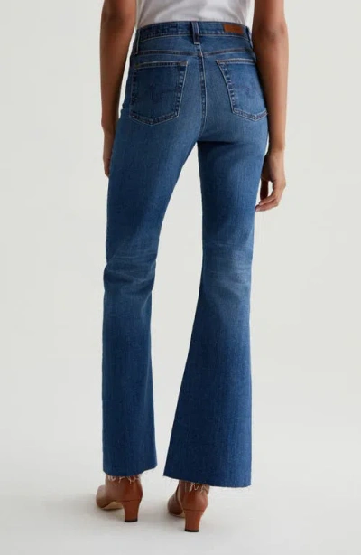 Ag Madi Raw Hem High Waist Flare Jeans