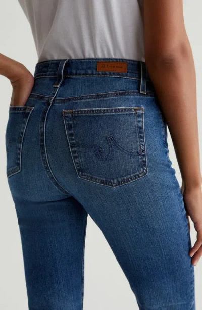 Ag Madi Raw Hem High Waist Flare Jeans