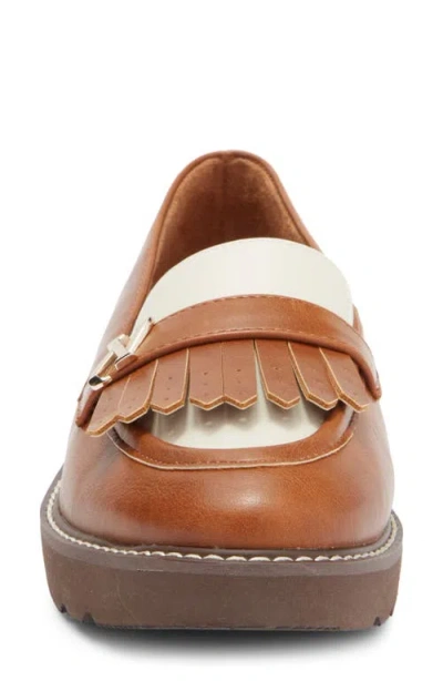 Naturalizer Expert Kilted Platform Loafer In Brown