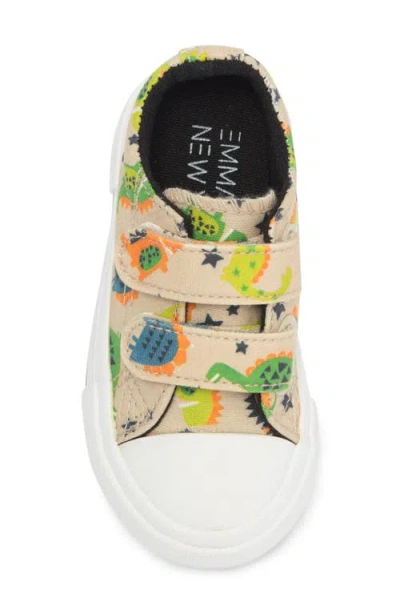 Emma New York Kids' Dino Cap Toe Sneaker