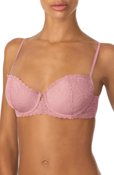 Dkny Deco Underwire Lace Balconette Bra