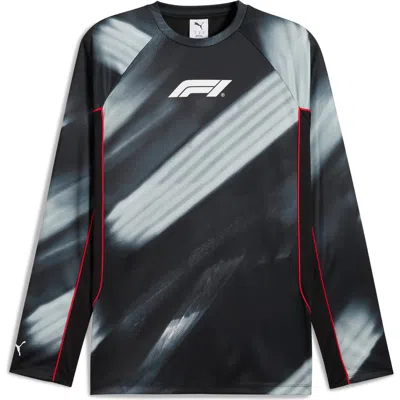 Puma F1 Lifestyle Racing Shirt In Black