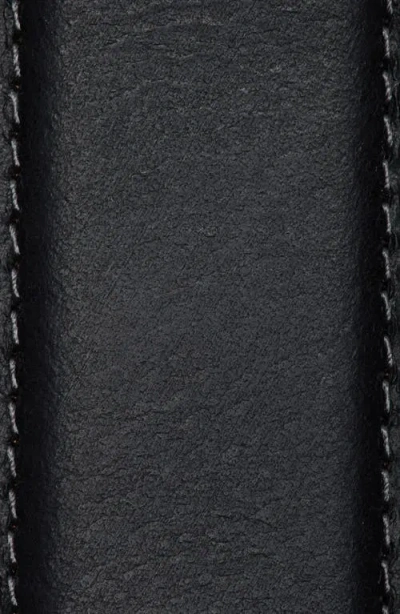 Boconi Leather Belt In Black