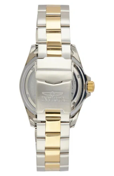 Invicta Pro Diver Auto Bracelet Watch, 43mm X 11.3mm In Gold