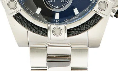 Invicta Bolt Bracelet Strap Chronograph Watch, 52mm In Metallic