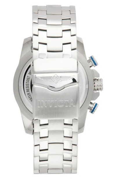 Invicta Pro Diver Quartz Bracelet Watch, 50mm X 14.5mm In Silver