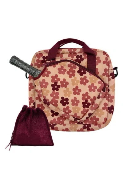 Mytagalongs Flower Power Bag & Pickleball Set