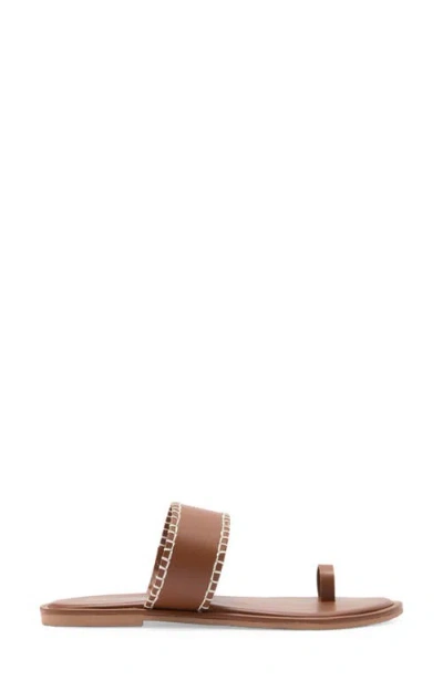 Splendid Yuna Toe Loop Sandal In Brown