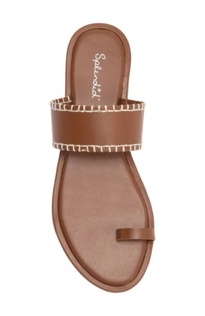 Splendid Yuna Toe Loop Sandal In Brown