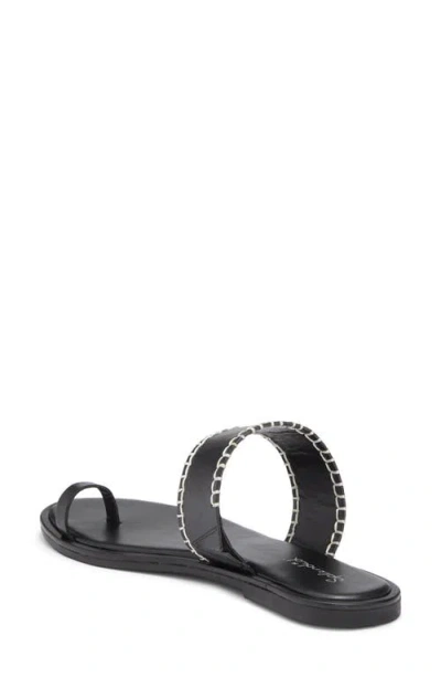 Splendid Yuna Toe Loop Sandal In Black