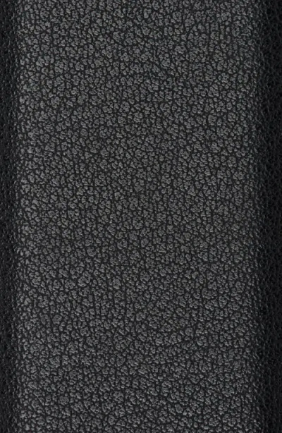 Original Penguin Very Clean Reversible Leather Belt In Black