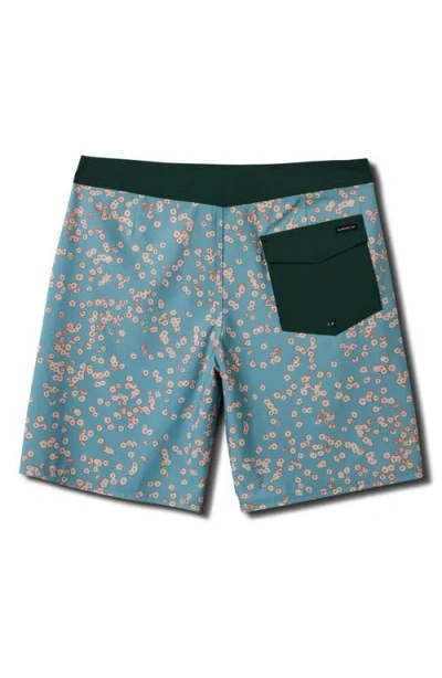 Quiksilver Surfsilk Straight Leg Board Shorts In Blue