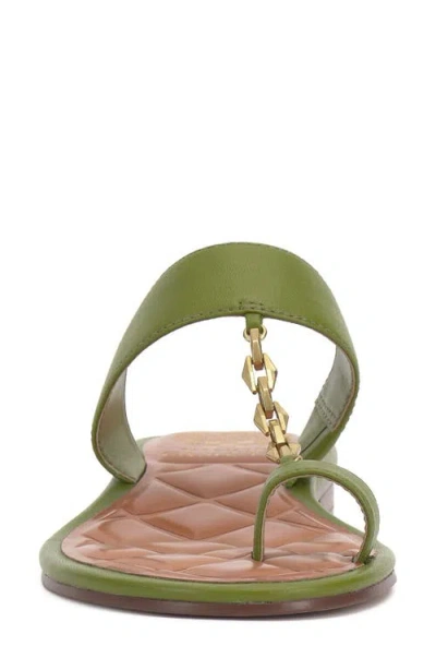 Vince Camuto Lexie Toe Loop Sandal In Green