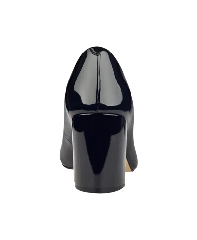 Marc Fisher Women's Caitlin Slip-on Block Heel Pumps In Black