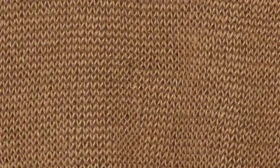 Vince Beachy Linen Open Stitch Tank In Brown