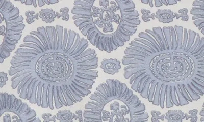 Splendid Mackenzie Paisley Print Blouse In Blue