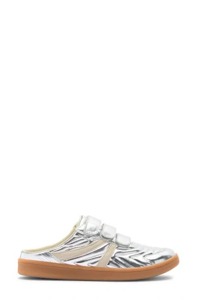 Steve Madden Magik Sneaker Mule In Silver