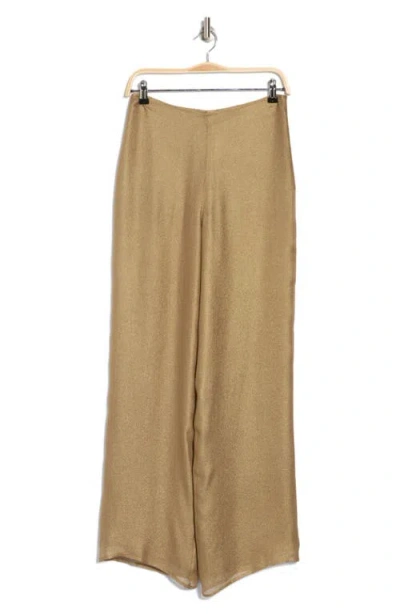 Cult Gaia Bisou Straight Leg Pants In Brown