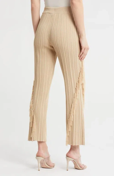 Cult Gaia Maude Knit Pants In Neutral