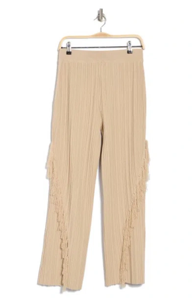 Cult Gaia Maude Knit Pants In Neutral